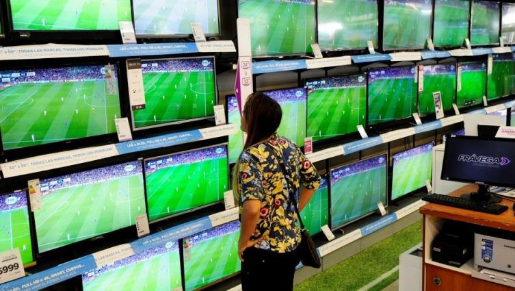 Así se ve un partido del Mundial en un televisor de 250 mil pesos