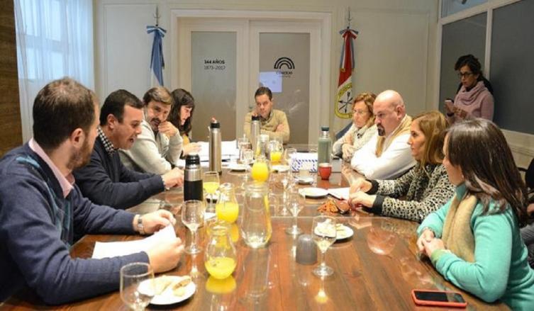 Concejales se reunieron con funcionarios  