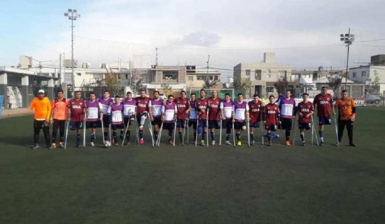 Fútbol de amputados: Teros y Lobos arrancaron con todo
