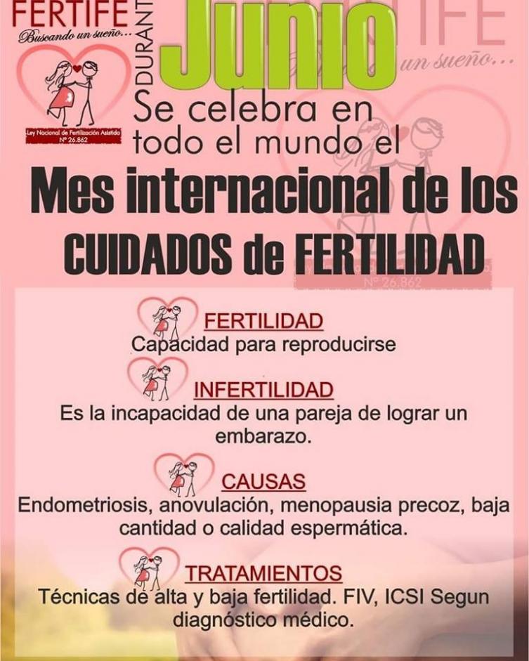Mes internacional de los cuidados de la fertilidad