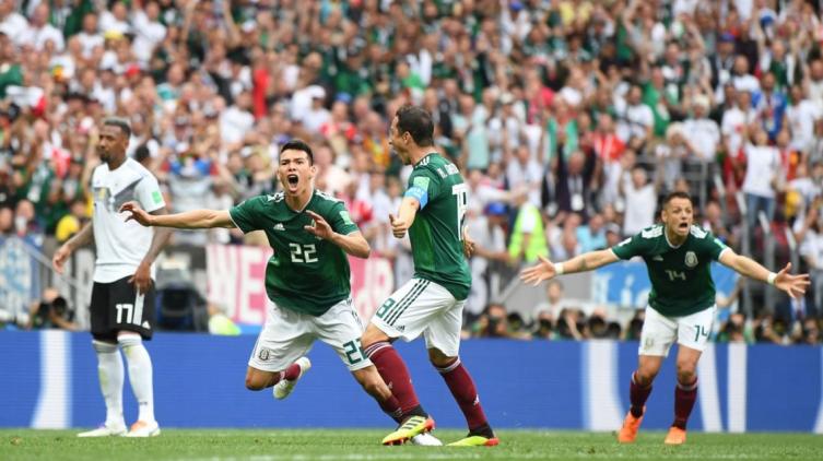México sorprendió y venció a Alemania en el debut en Rusia 2018