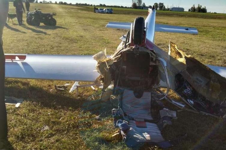 Falleció la piloto que se accidentó con su planeador 
