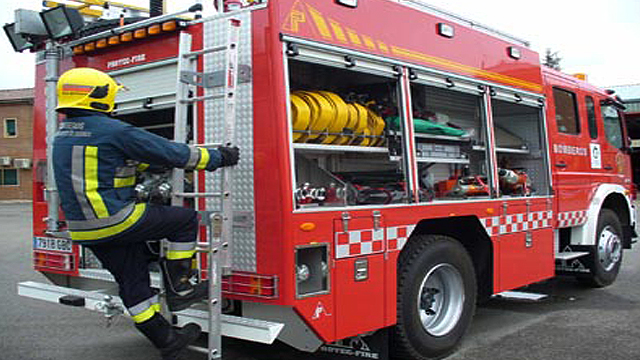 Incendio en una vivienda de B° Pompeya