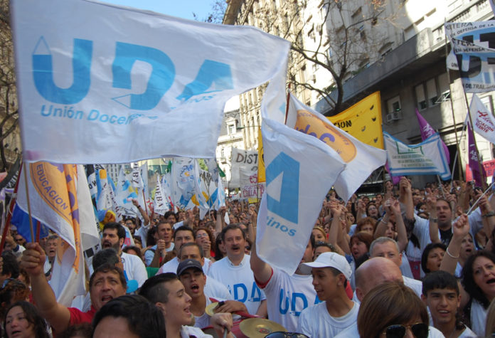 La UDA realizará un paro nacional docente