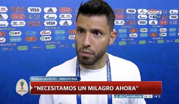 Agüero, duro con Sampaoli ante una pregunta tramposa: 