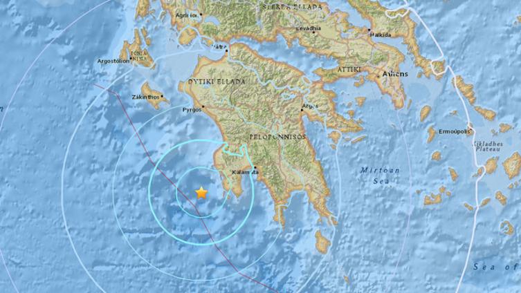 Un terremoto de 5,5 grados afectó al sur de Grecia