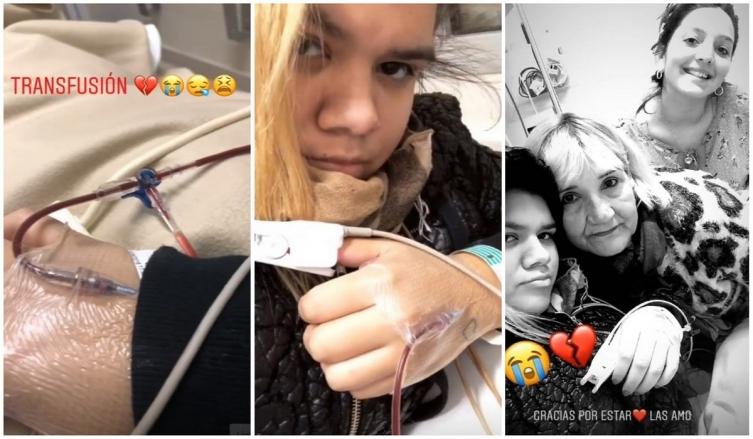 Morena Rial, internada de urgencia
