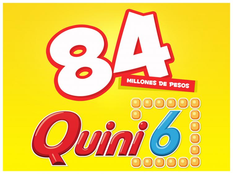Esta noche se sortearán $84 millones en el Quini 6