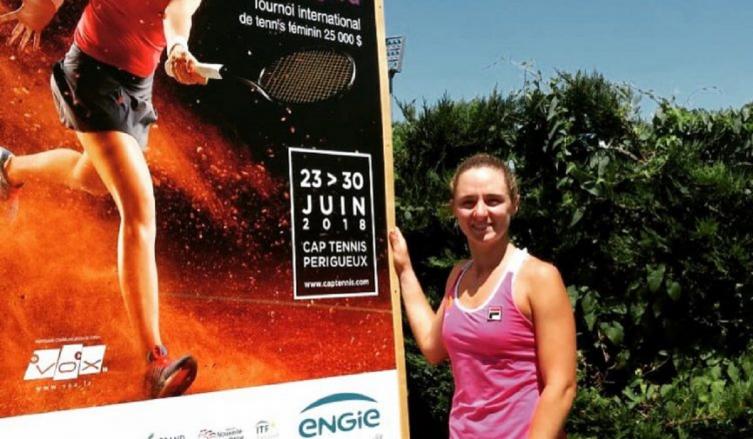 La santafesina Nadia Podoroska avanza en Perigueux