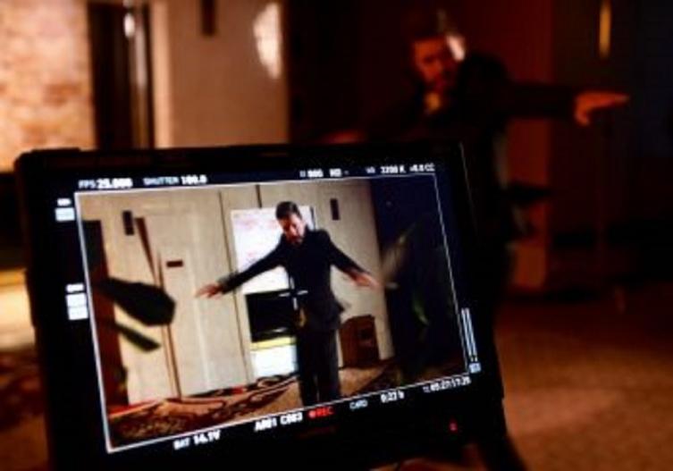 Marcelo Tinelli ya graba la promo del Bailando