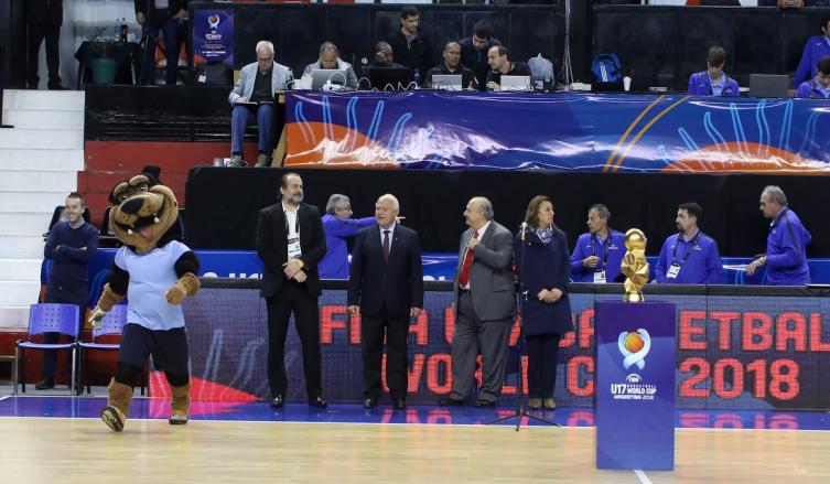 Apertura del Mundial U17 de Básquet 