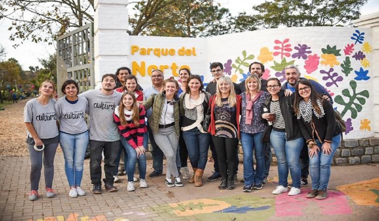 Vecinos e instituciones celebraron en el Parque del Norte 