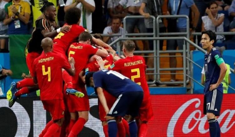 En un partidazo, Bélgica pasó a Japón y chocará con Brasil en cuartos
