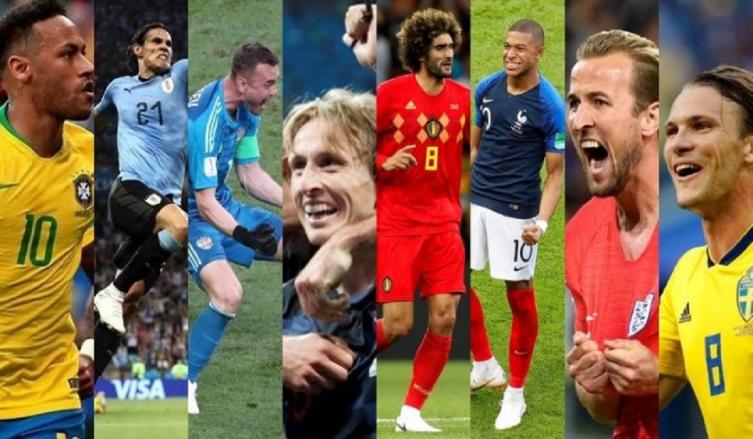 Los cruces de cuartos del Mundial