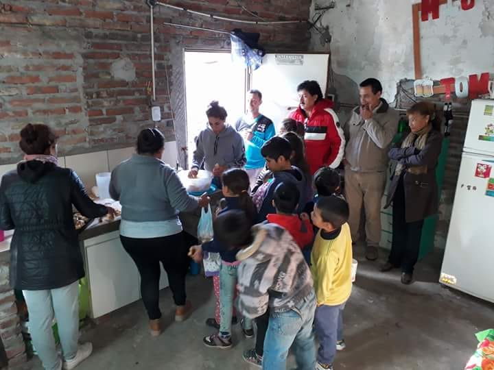 Piden colaboración para un merendero