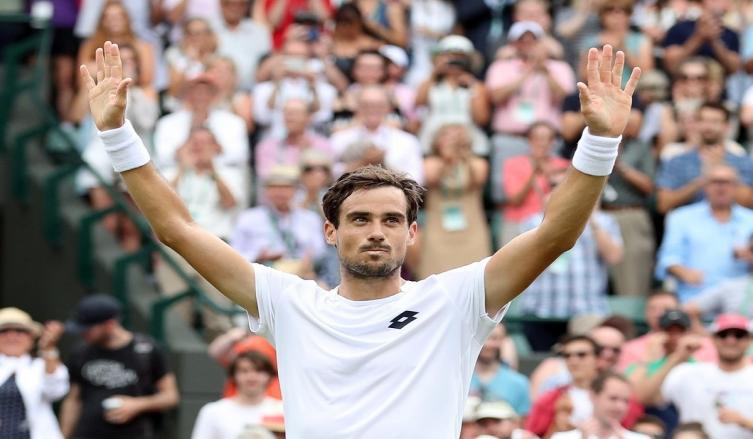 Hazaña de Guido Pella ante Cilic para avanzar a la tercera ronda de Wimbledon