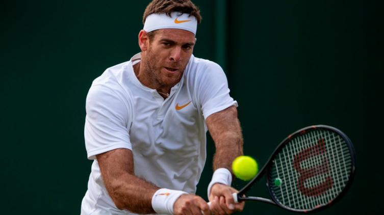 Del Potro se sacó de encima a Simon y está en cuartos de final de Wimbledon