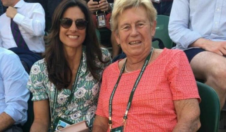 Gabriela Sabatini, espectadora en Wimbledon y premiada en Londres