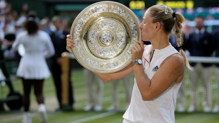 Angelique Kerber terminó con el sueño de Serena Williams en Wimbledon