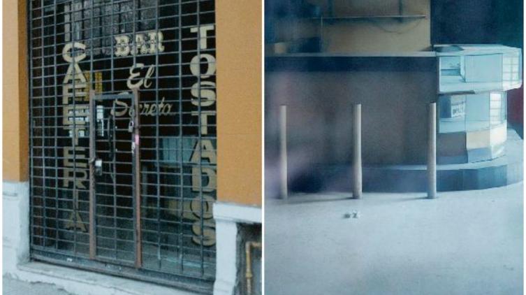 Por la crisis, cerró el bar de 