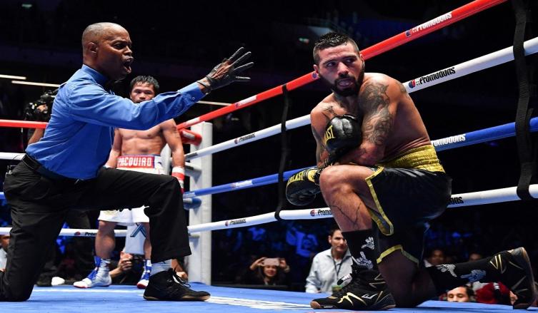 Matthysse comparó su situación con la de Messi