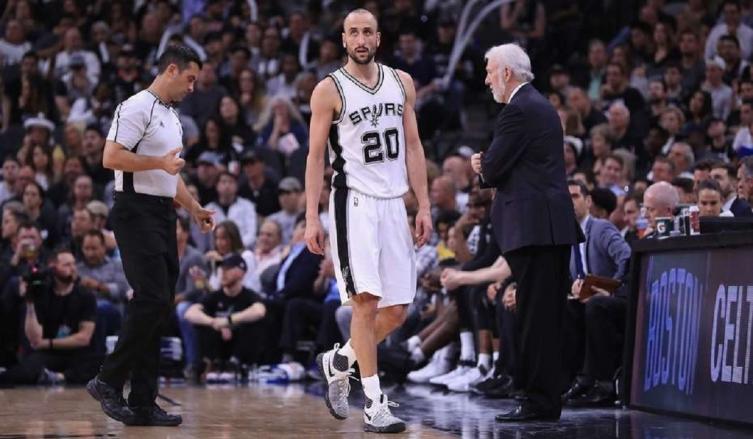 Popovich intentó convencer a Ginóbili para que siga jugando