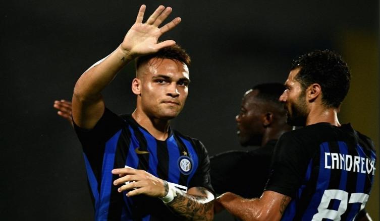 Mauro Icardi y Lautaro Martínez convirtieron en el empate del Inter