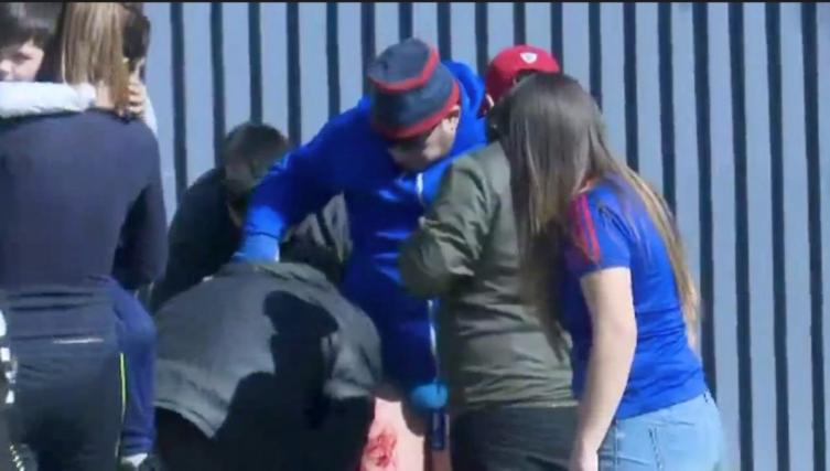 Tiroteo y heridos tras un entrenamiento de la Universidad de Chile
