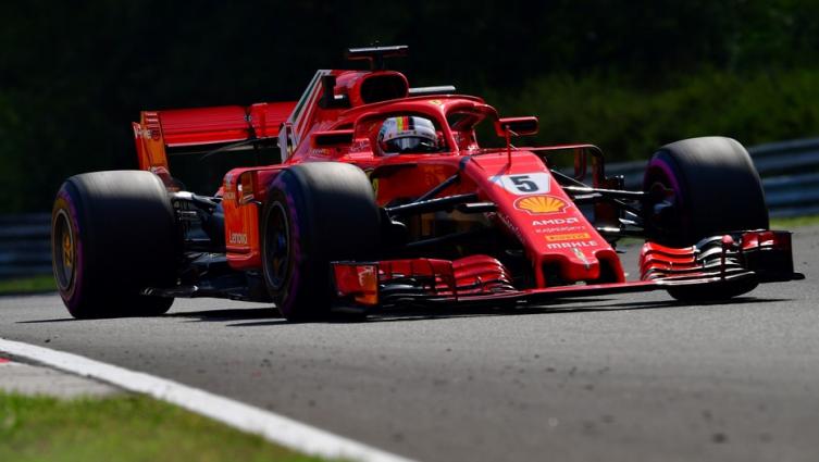 Fórmula 1: Vettel dio buenas señales tras el choque en Alemania