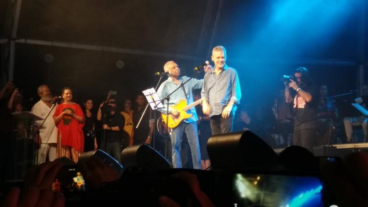Gilberto Gil y Chico Buarque se reunieron para pedir por la libertad de Lula