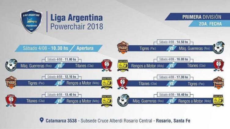 Powerchair football: se viene la segunda fecha de la Liga Nacional
