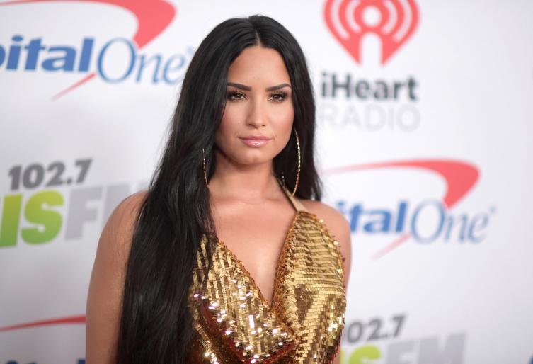 Demi Lovato reapareció después de la internación por sobredosis
