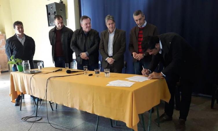 Anunciaron el inicio de la obra de Cloacas –sector suroeste- 