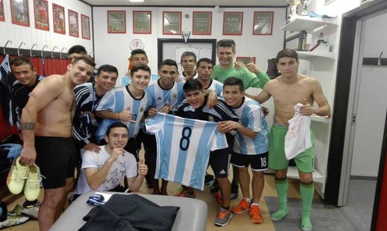 Fútbol: Los Halcones aplastaron a Alemania