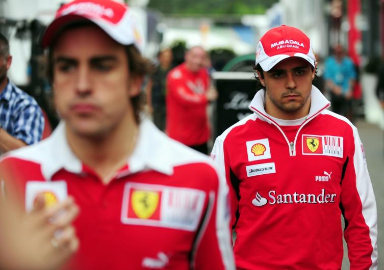 Fernando Alonso, para el cachetazo: ahora lo criticó Felipe Massa