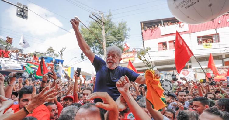 Lula pidió que sea el pueblo el que decida si tiene que ser Presidente