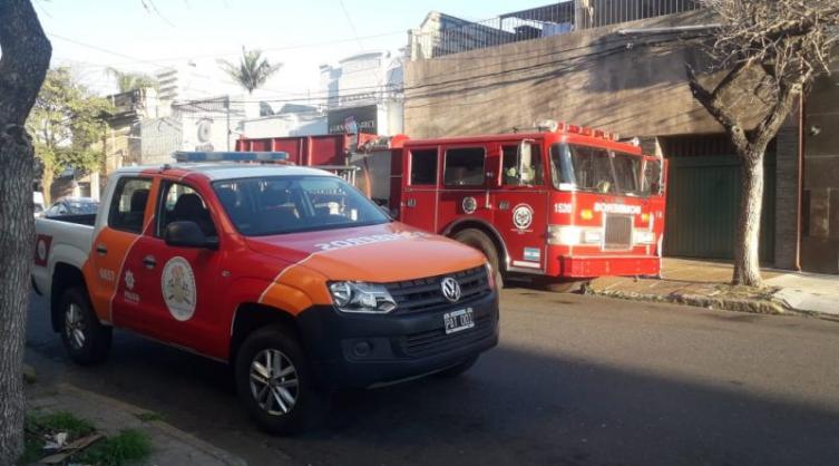 Explosión en una peluquería