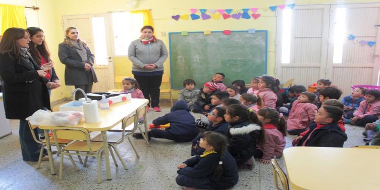 El Municipio realiza actividades de prevención en las escuelas 