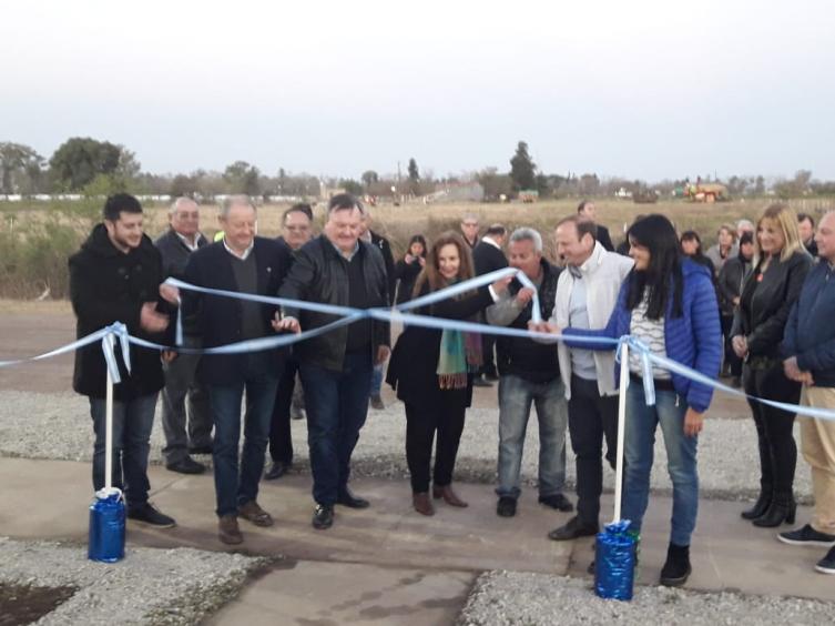 Se inauguraron viviendas en Villa Trinidad y San Guillermo