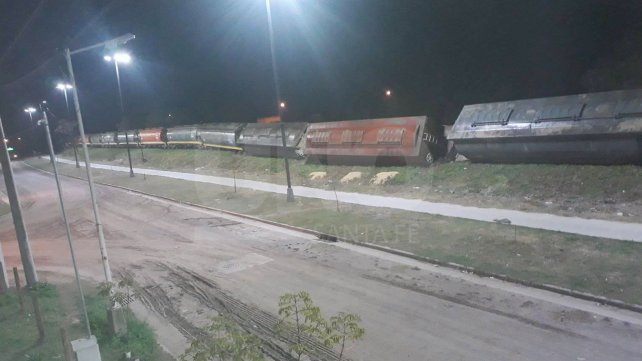 Descarriló otro tren en barrio Coronel Dorrego