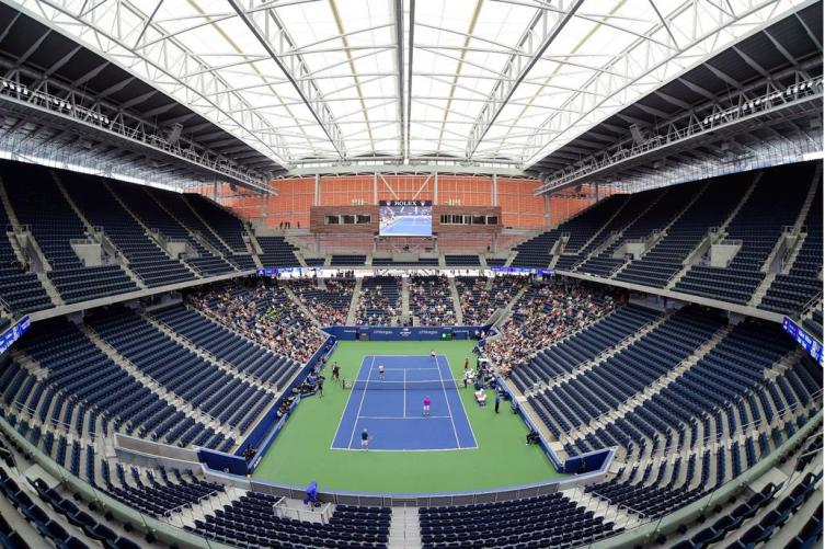 El US Open inauguró el nuevo estadio Louis Armstrong, su segundo escenario con techo retráctil