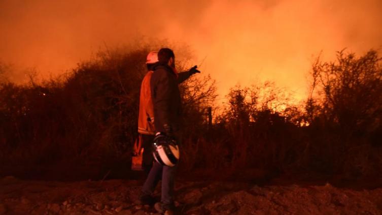 Córdoba: Fue contenido el incendio en Capilla del Monte