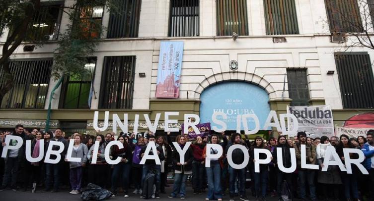 Los universitarios mantienen el paro y ratificaron la marcha federal