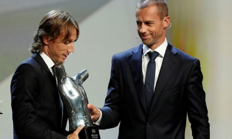 Modric elegido como 