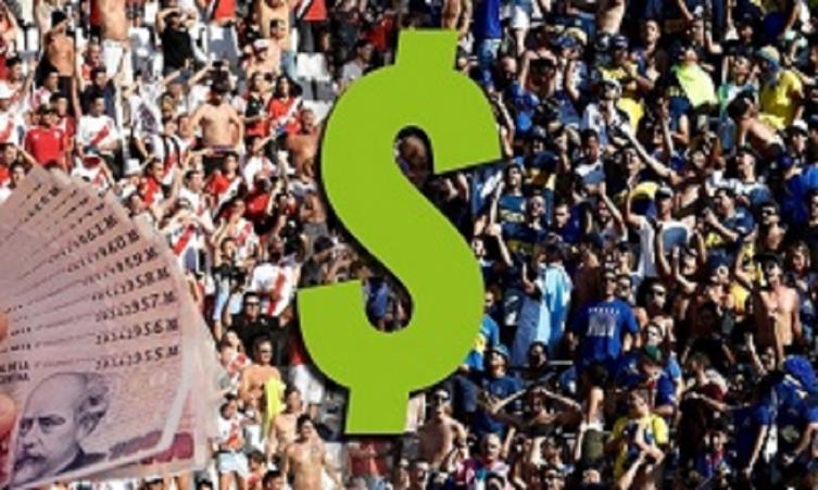El efecto dólar llegó a las entradas del fútbol argentino: aumentaron los precios