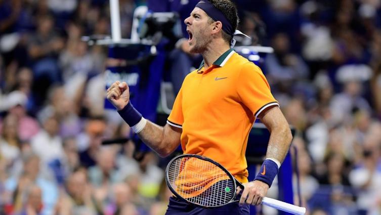 Del Potro se metió en los octavos del US Open 