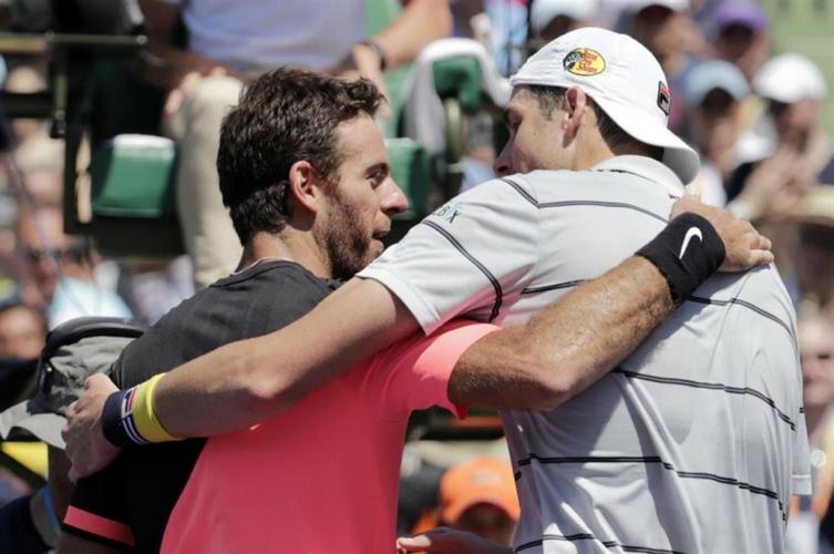 Del Potro y John Isner: cómo es el historial del duelo de gigantes