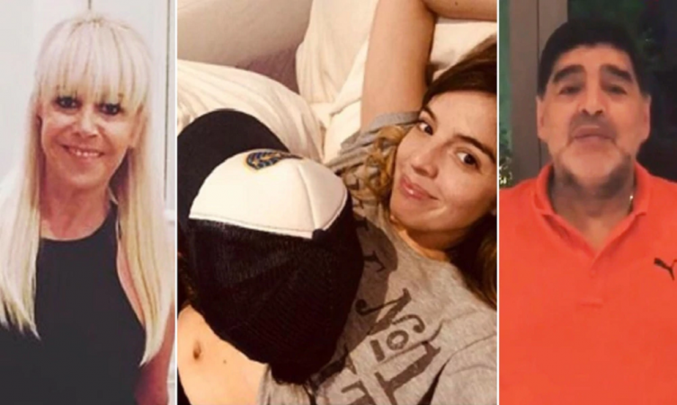 Claudia Villafañe contó cómo se enteró Diego Maradona del embarazo de Dalma