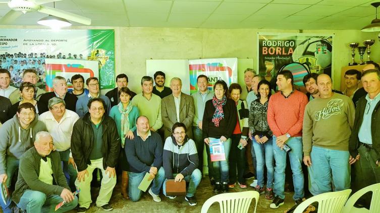 Borla entregó aportes del CO.PRO.DE