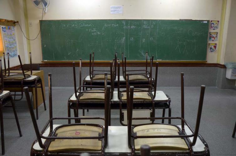 Sin clases en escuelas de la provincia